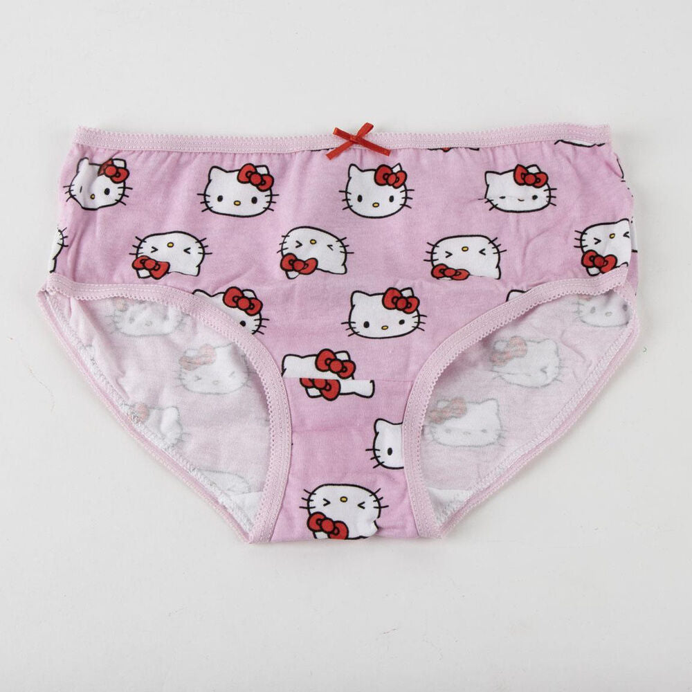 Conjunto de 5 calcinhas Hello Kitty