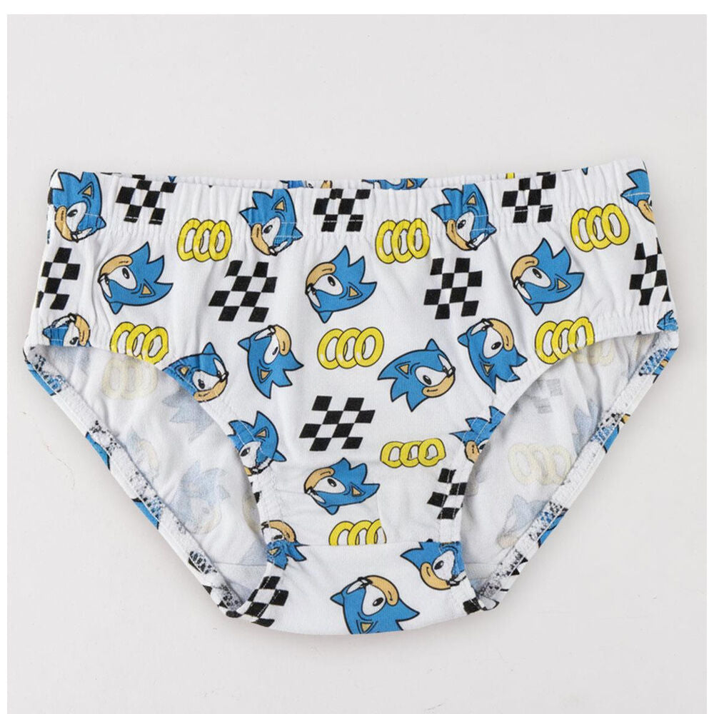 Set mit 3 Sonic the Hedgehog Unterhosen