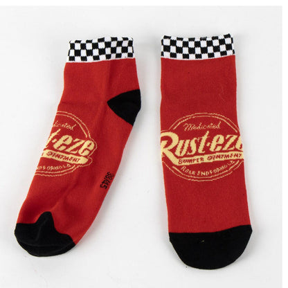 Set mit 2 Paar Cars Disney Pixar Socken für Erwachsene