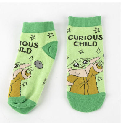 Set of 2 pairs of Grogu socks The Mandalorian Star Wars adult assorted