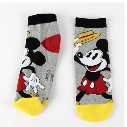 Set mit 2 Paar Mickey Mouse Disney Socken für Erwachsene