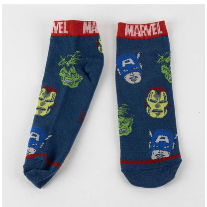 Juego de 2 pares de calcetines surtidos de Marvel para adultos.