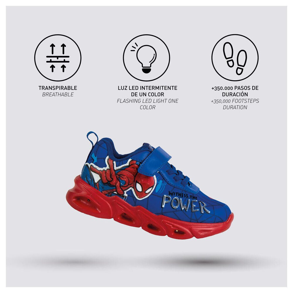 Spiderman Marvel light-up sneakers