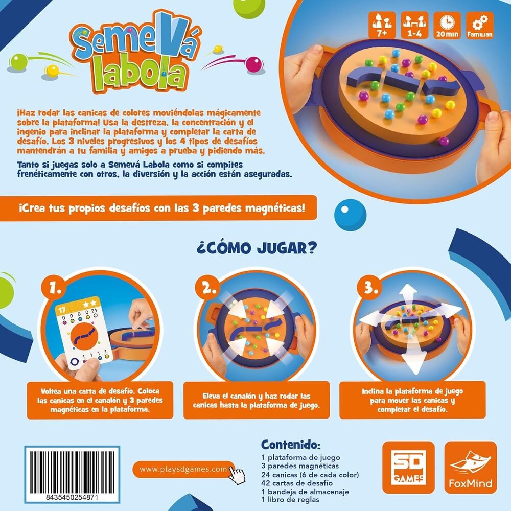 Jeu de société Semeva Labola (espagnol)