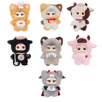 niinoo 17cm assorted blind box surprise keychain doll
