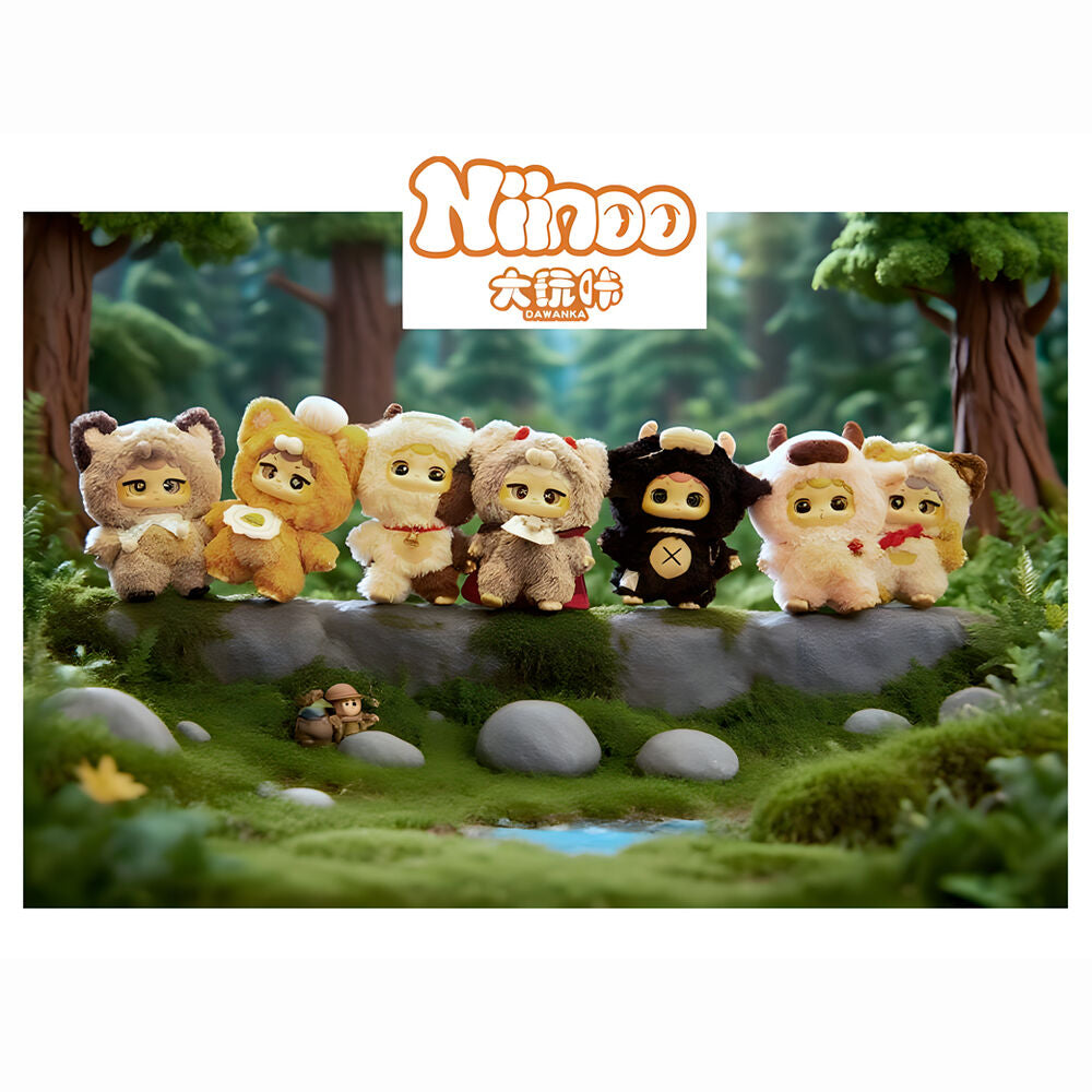 Niinoo 17cm Assorted Blind Box Surprise Keychain Doll