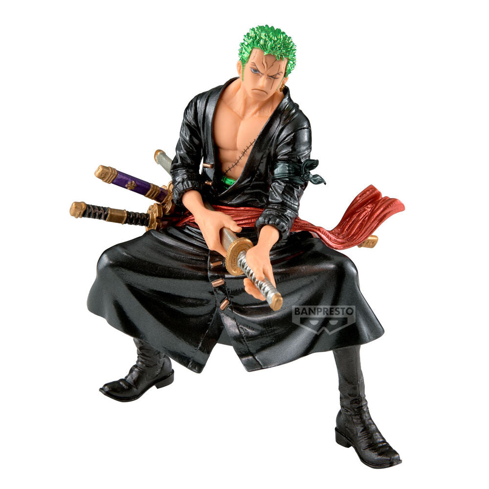 figure roronoa zoro king of artist one piece 18cm