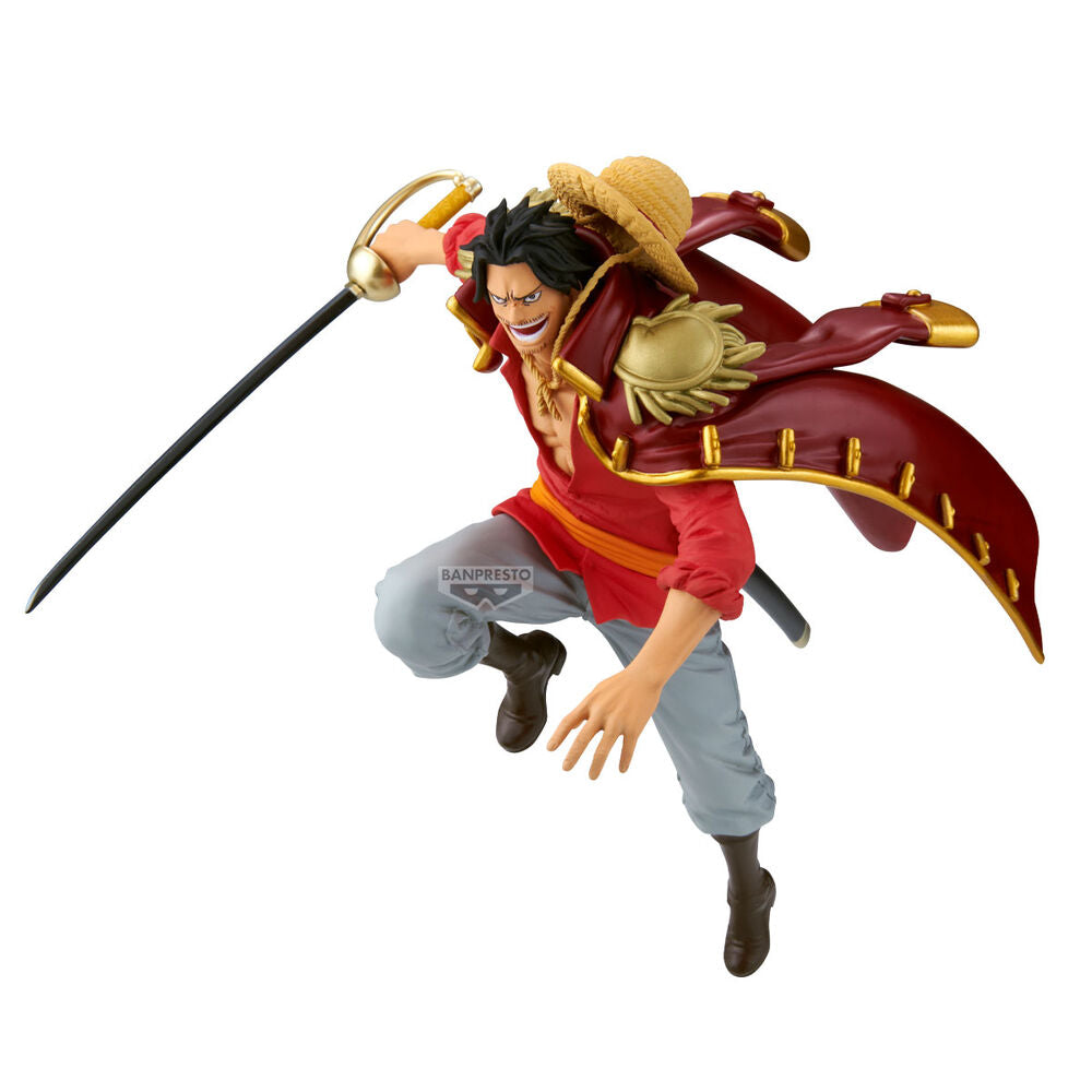gol d roger battle record one piece figure 17cm
