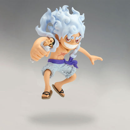 Figure Monkey D. Luffy vs Borsalino Mega World Collectable One Piece 13cm