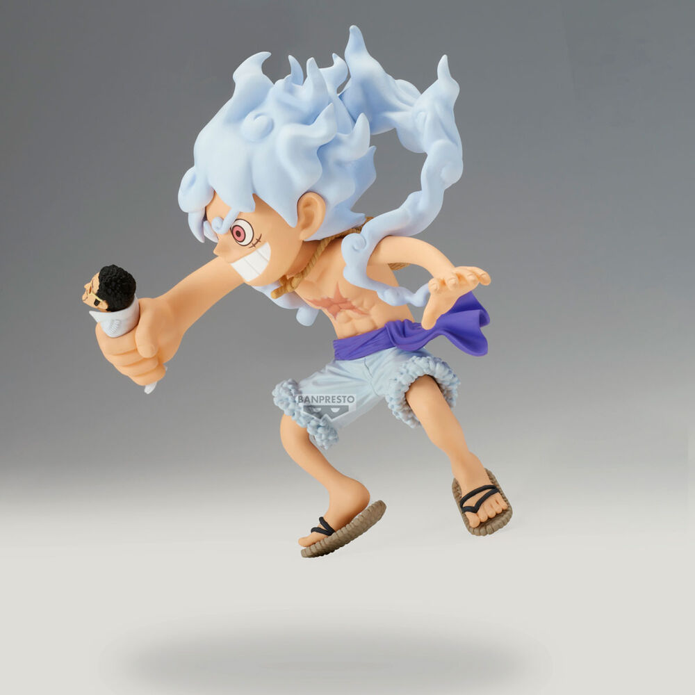 Figure Monkey D. Luffy vs Borsalino Mega World Collectable One Piece 13cm