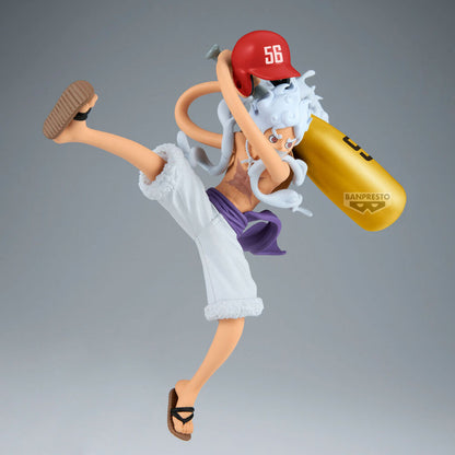 Figura do Monkey D. Luffy Gear 5 Battle Record de One Piece 17 cm