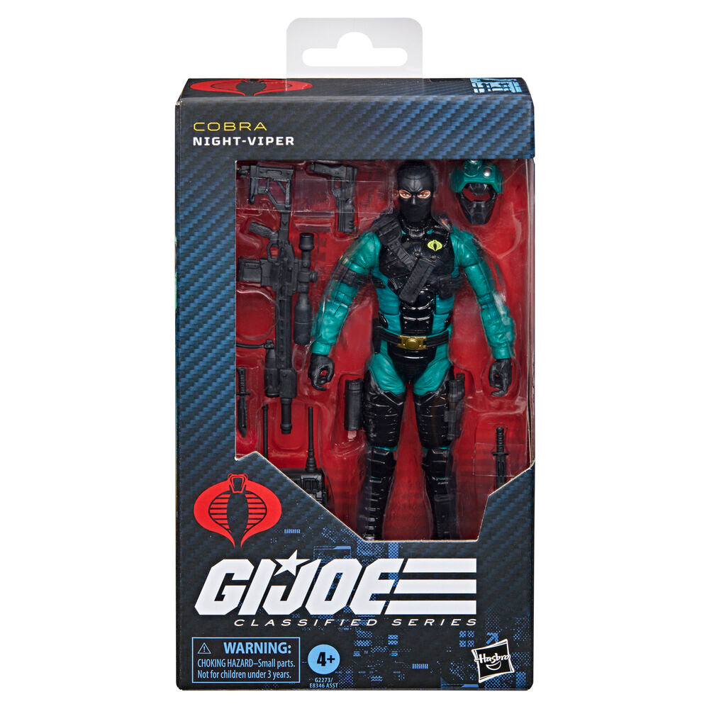 night viper classified series cobra gi figure joe 15cm