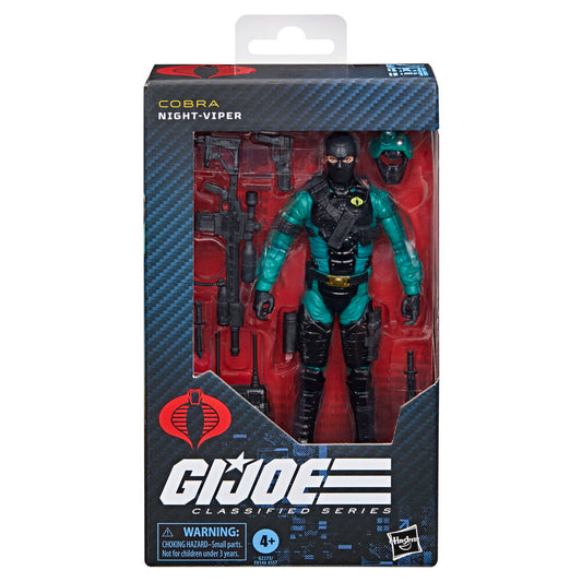 night viper classified series cobra gi figure joe 15cm