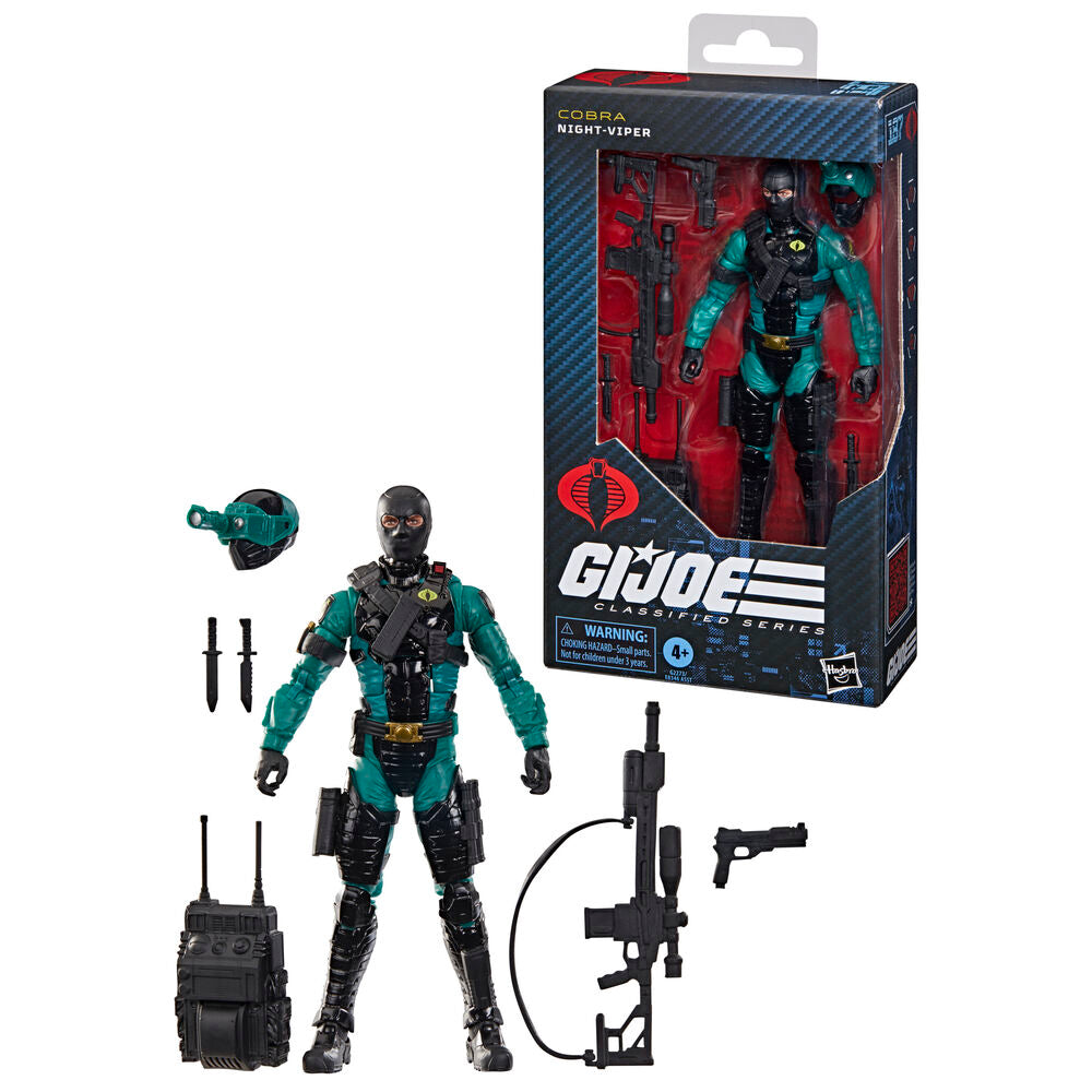 Night Viper Classified Series Cobra G I Joe Figur 15cm