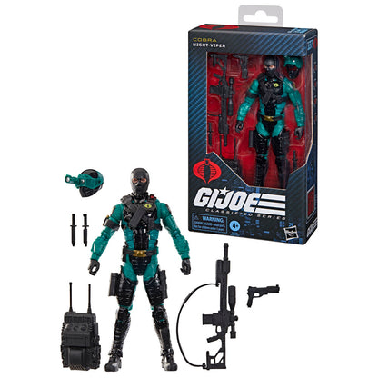 Night Viper Classified Series Cobra G I Joe Figur 15cm