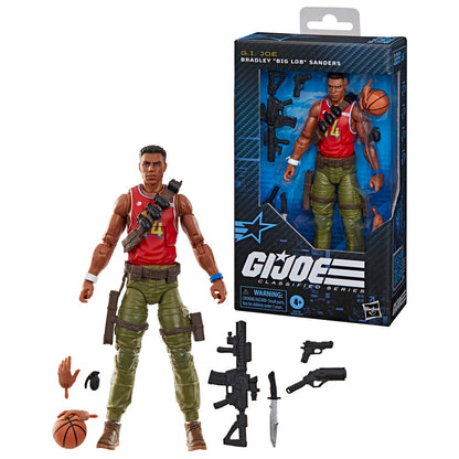 Figurine G.I. Joe de la série Classified de Bradley Big Lob Sanders 15 cm