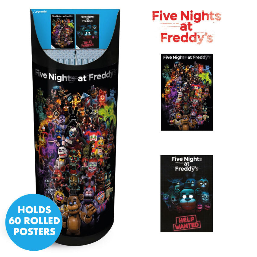 poster five nights at freddys freddy assorted
