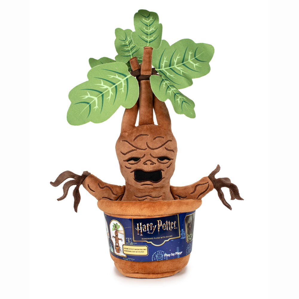 harry potter mandrake plush toy 25cm with sound