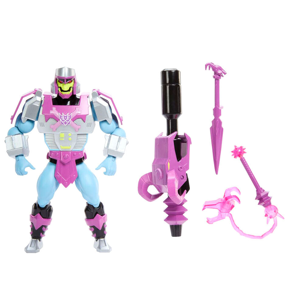 figure armor skeletor megatron transformers masters of the universe 14cm