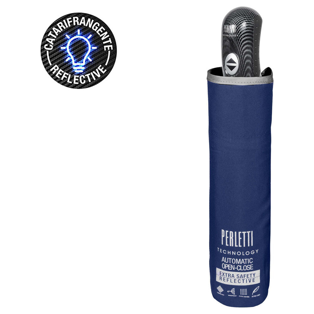 automatic folding umbrella  blue  58cm