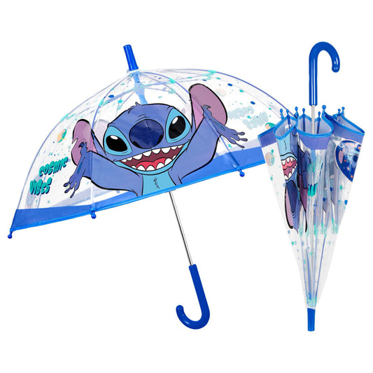 Stitch Disney transparent manual umbrella 45cm