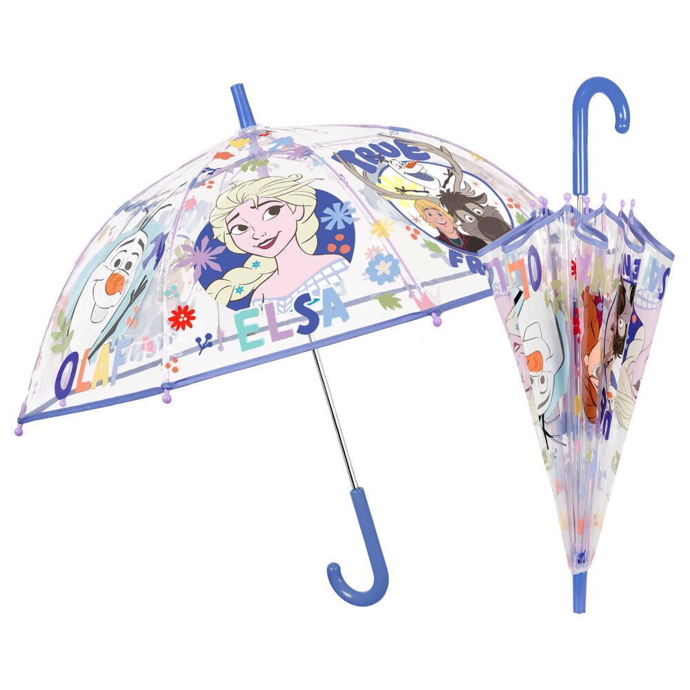 frozen disney 45cm manual umbrella