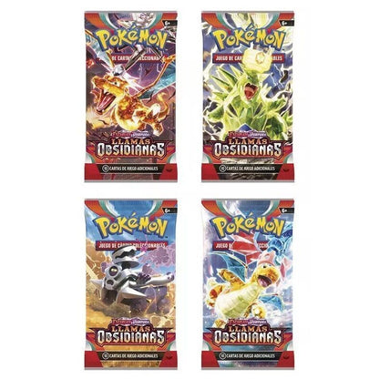 Acerca de las cartas Pokémon Escarlata y Morada de Llamas Obsidiana en español