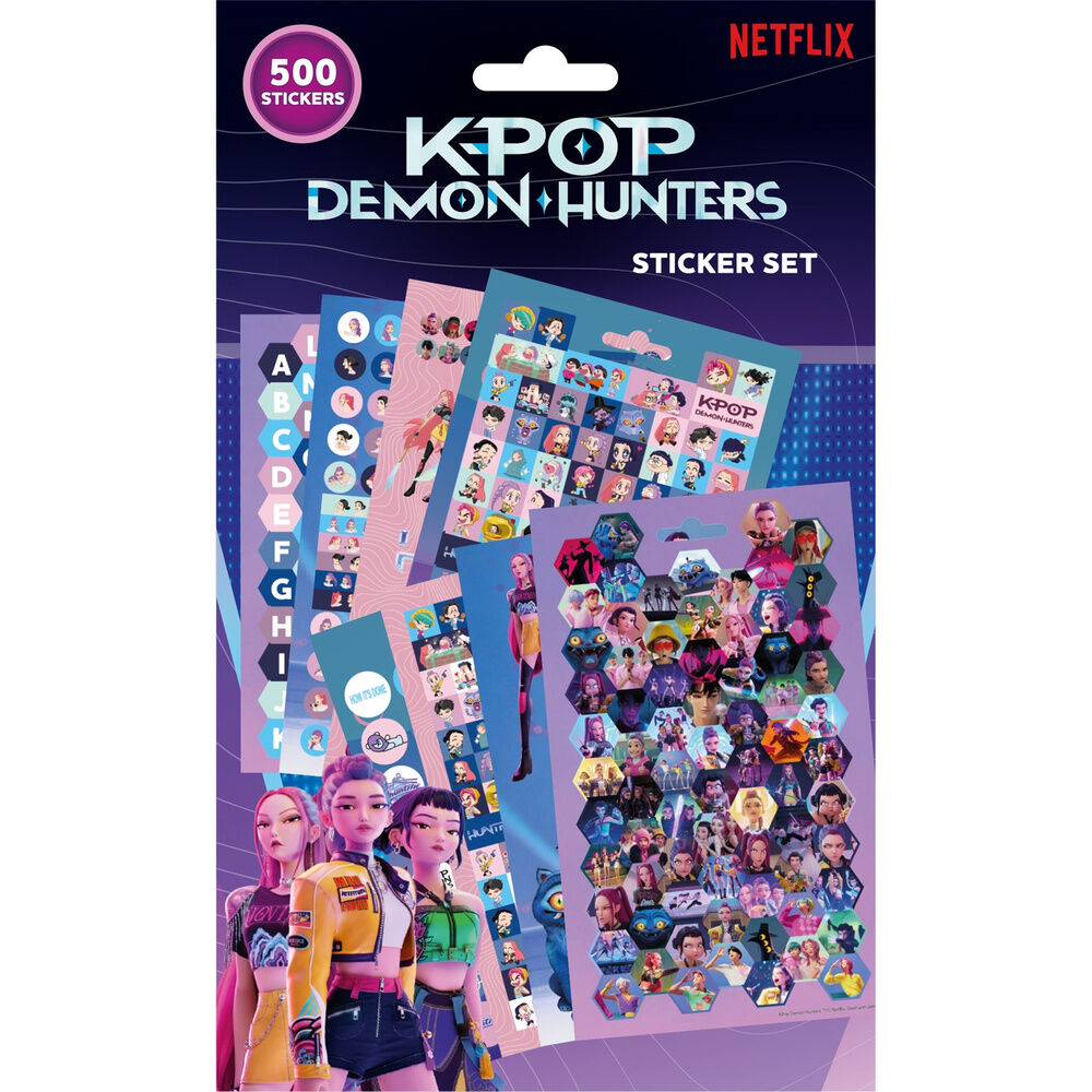 kpop demon hunters stickers 500pcs