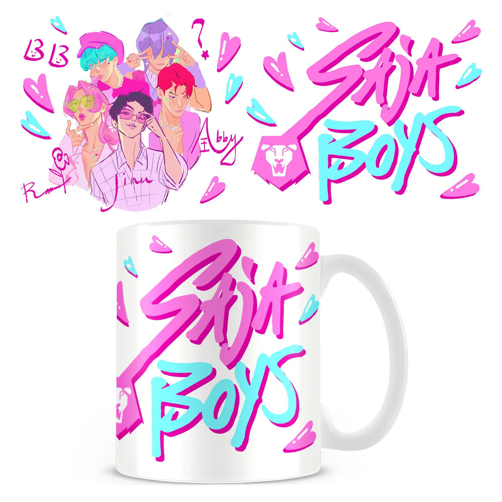 saja boys art kpop demon hunters mug 325ml