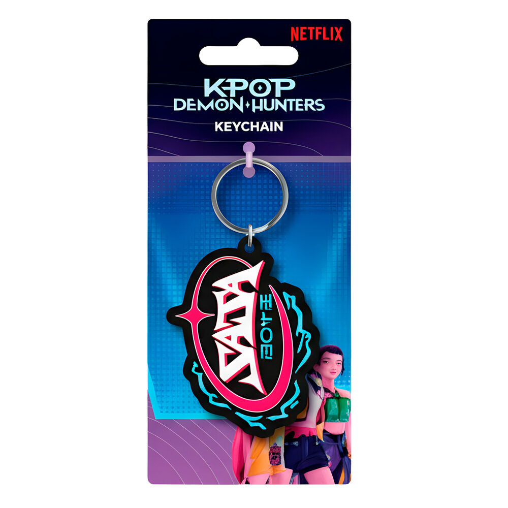 saja boys kpop demon hunters keychain