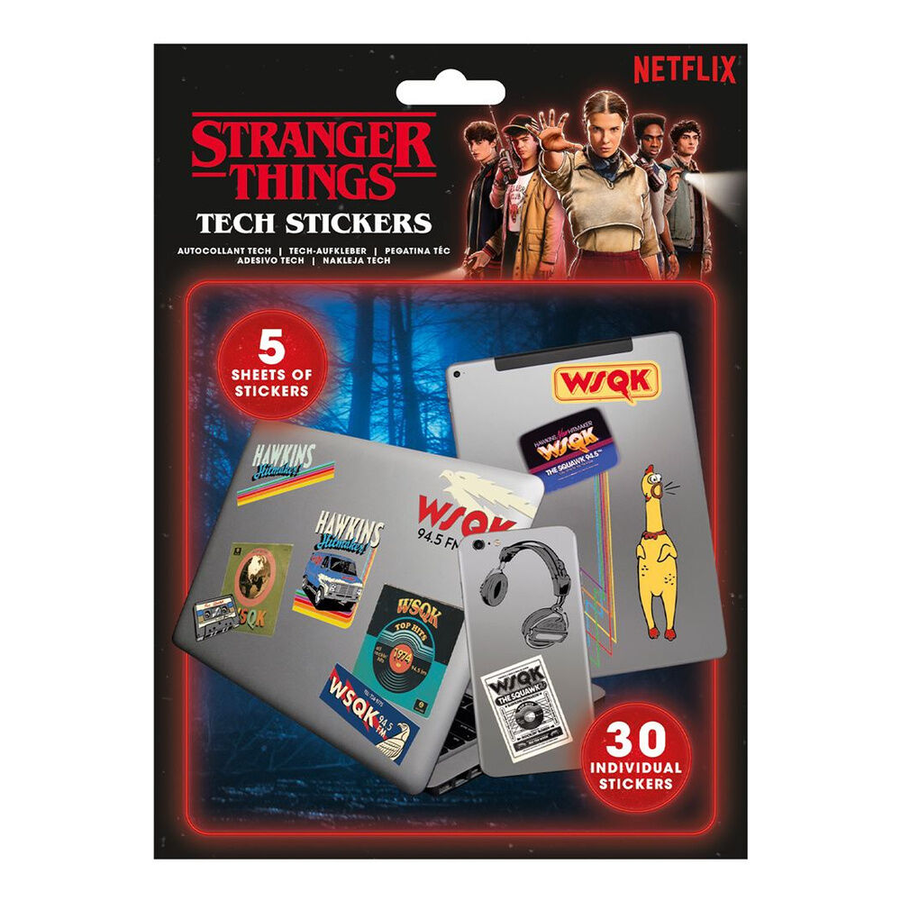 stranger things 5 ​​stickers