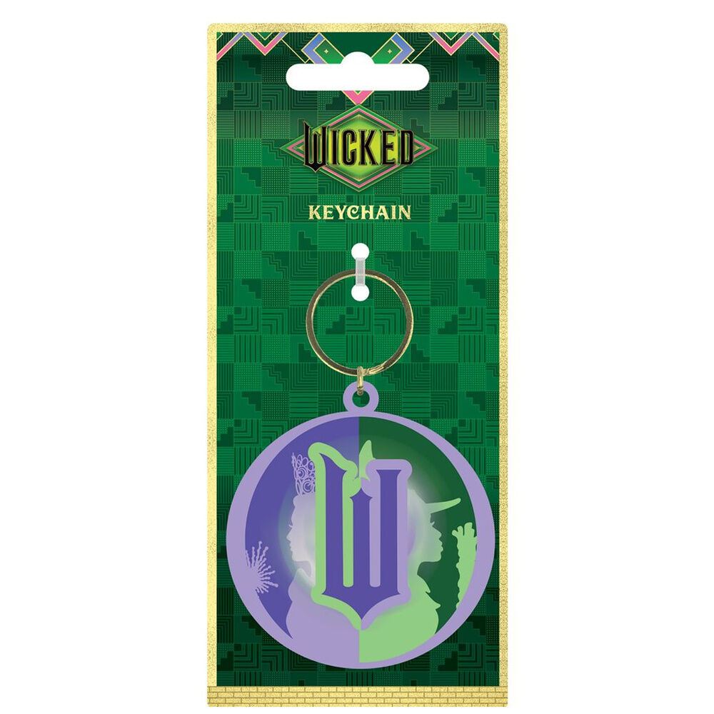 wicked 2 logo keychain