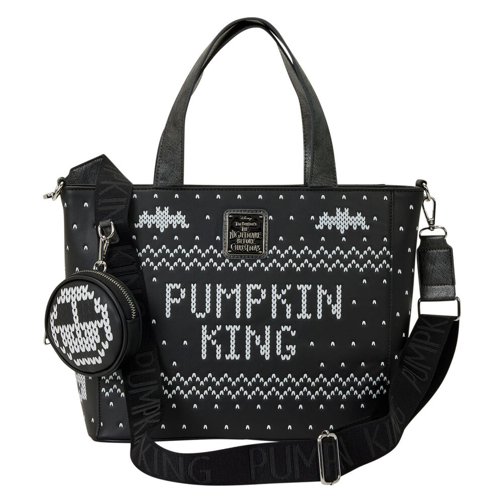 Jack Skellington Nightmare Before Christmas Disney Loungefly Handtasche + Münzgeldbörse