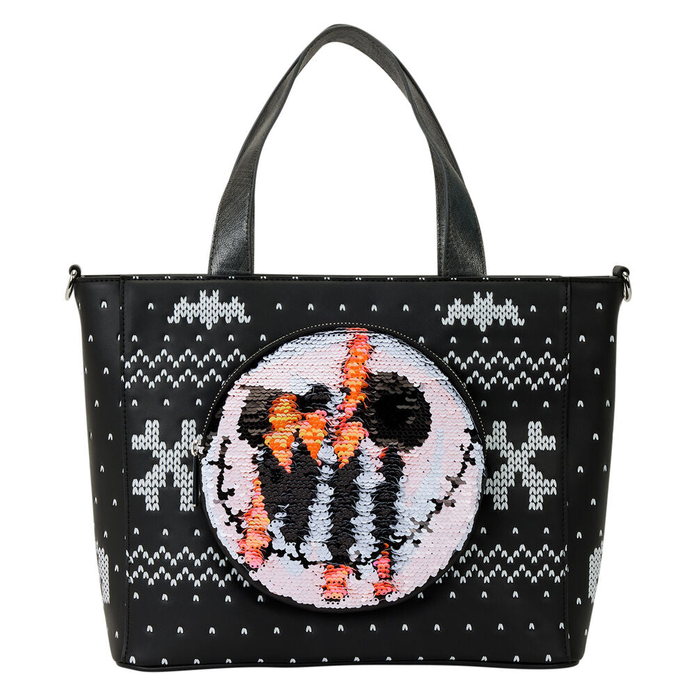 Jack Skellington Nightmare Before Christmas Disney Loungefly Handtasche + Münzgeldbörse