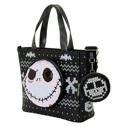 Jack Skellington Nightmare Before Christmas Disney Loungefly Handtasche + Münzgeldbörse