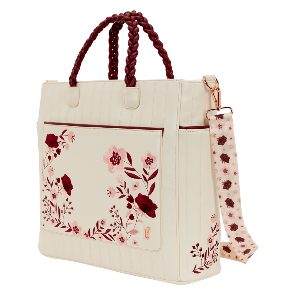 loungefly floral backpack bag