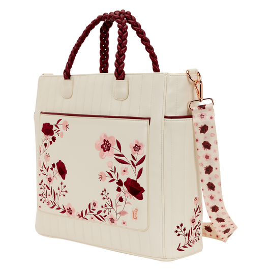 loungefly floral backpack bag