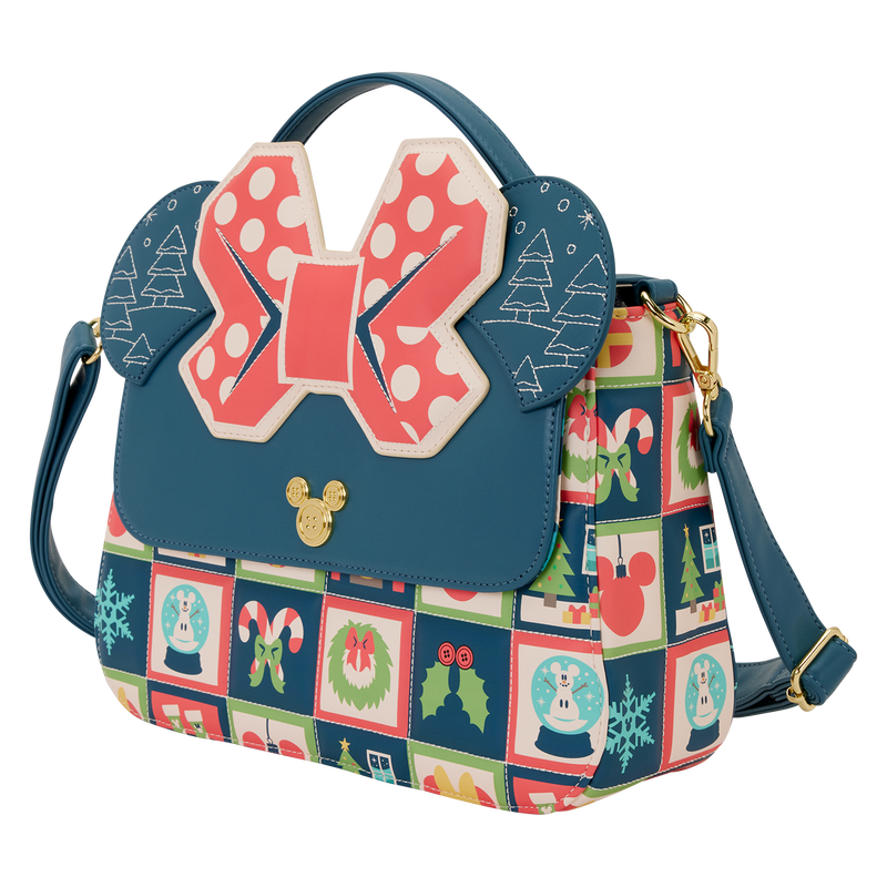 Loungefly Mickey Holiday Disney Schultertasche