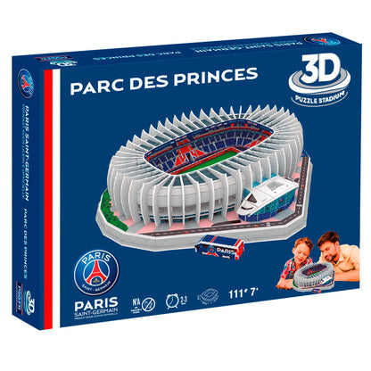 Quebra-cabeça 3D Estádio Parc des Princes Paris Saint Germain 111 peças