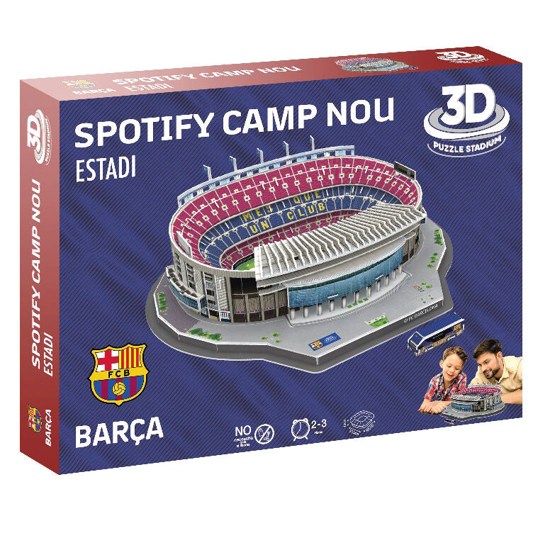 Camp Nou FC Barcelona Stadium 3D Puzzle 98pcs