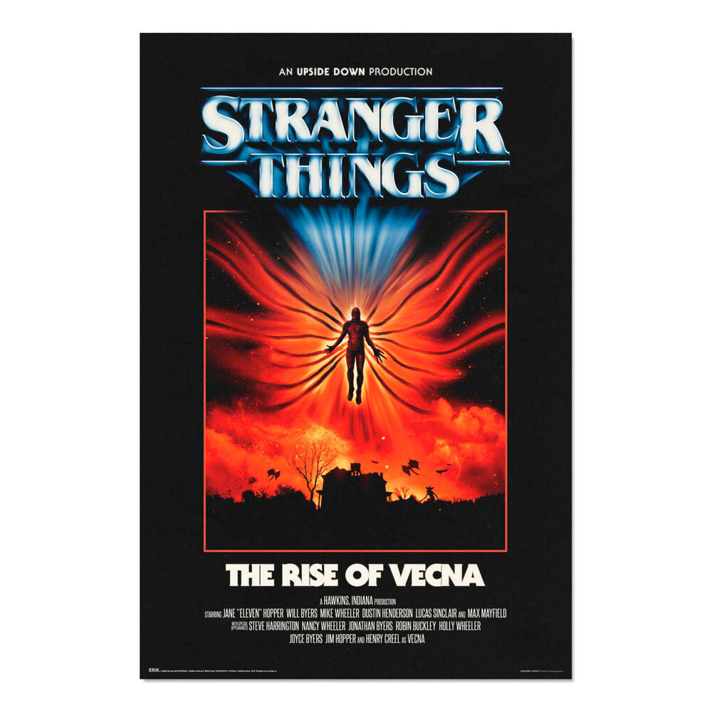 poster the rise of vecna ​​stranger things