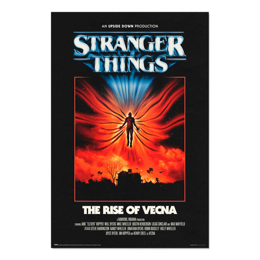 poster the rise of vecna ​​stranger things