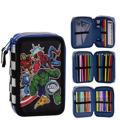 The Avengers Avengers Marvel triple pencil case
