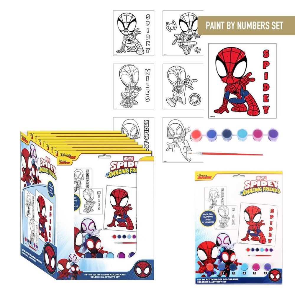 spidey amazing friends marvel stationery set