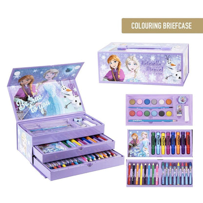 frozen disney colorable briefcase