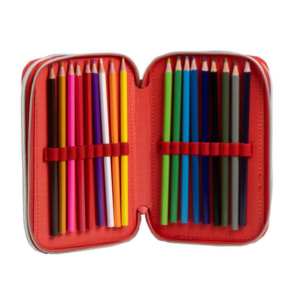 Spiderman Marvel triple pencil case
