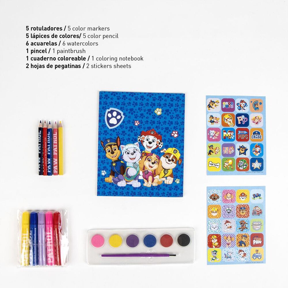 Paw Patrol Schreibwaren und Rucksackset