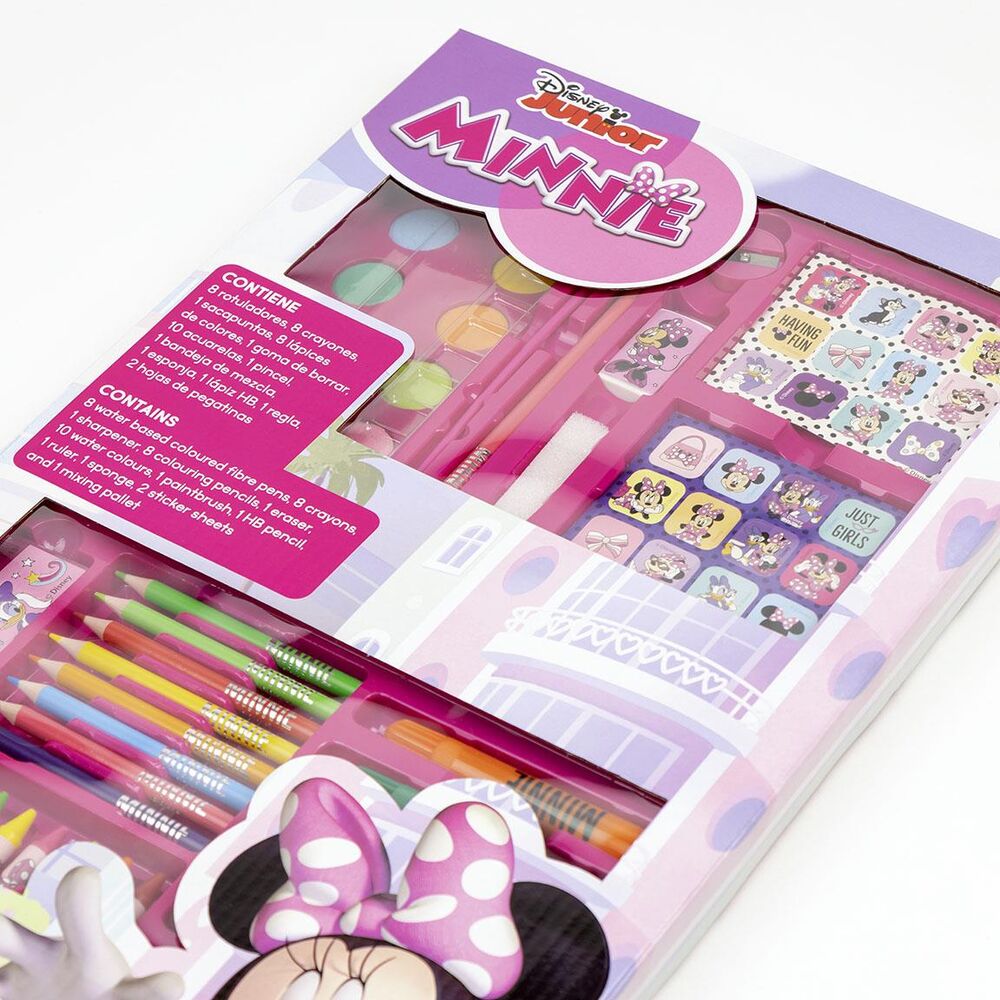Minnie Mouse Disney colorable stationery set