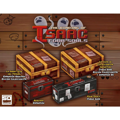 The Binding of Isaac: Four Souls gra planszowa (hiszpański)
