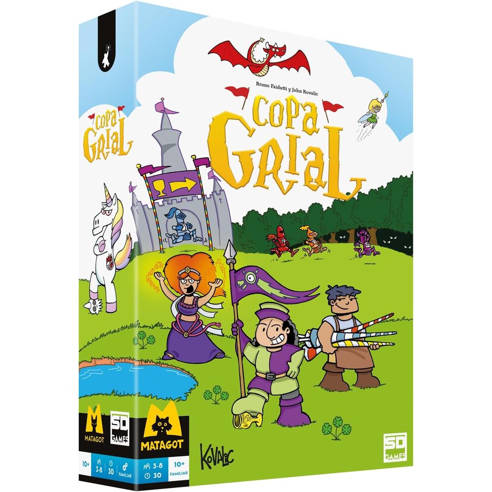 grail cup board game (spanish)